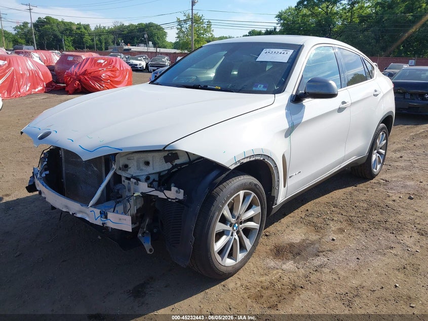 2017 BMW X6 VIN 5UXKU6C35H0W38423 IAAI salvage auction — FRONT END, Salvage (Idaho), sold $1,250 on 2026-07-29 (photo 6)
