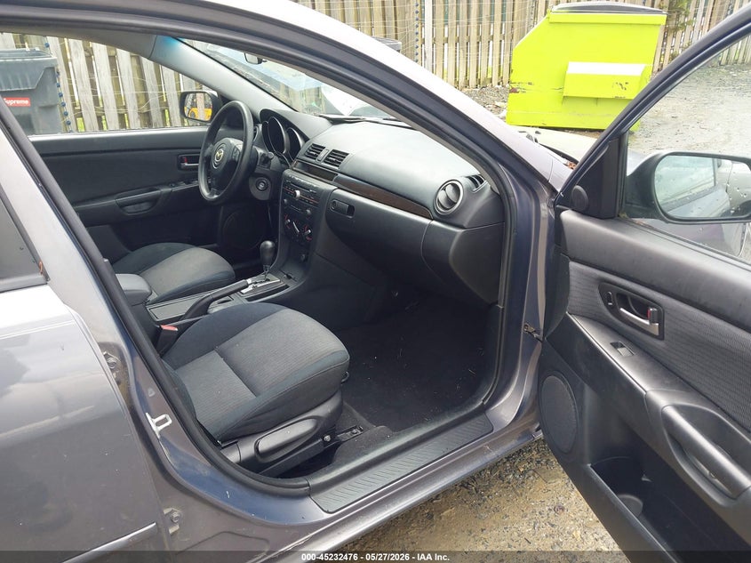 2007 Mazda 3 VIN JM1BK32F471606394 IAAI salvage auction — NORMAL WEAR, Clear (Virginia), sold $300 on 2026-07-13 (photo 5)
