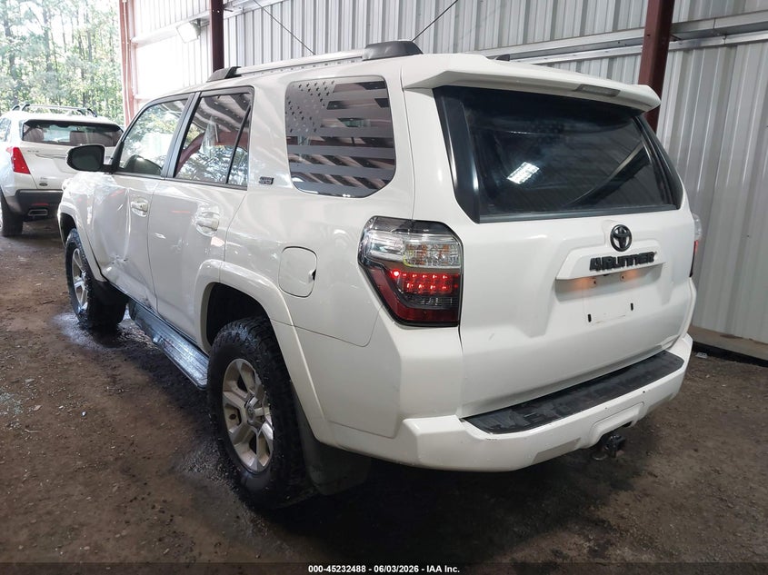 2018 Toyota 4runner VIN JTEBU5JRXJ5532654 IAAI salvage auction — LEFT SIDE, Salvage Title, sold $11,650 on 2026-07-23 (photo 3)