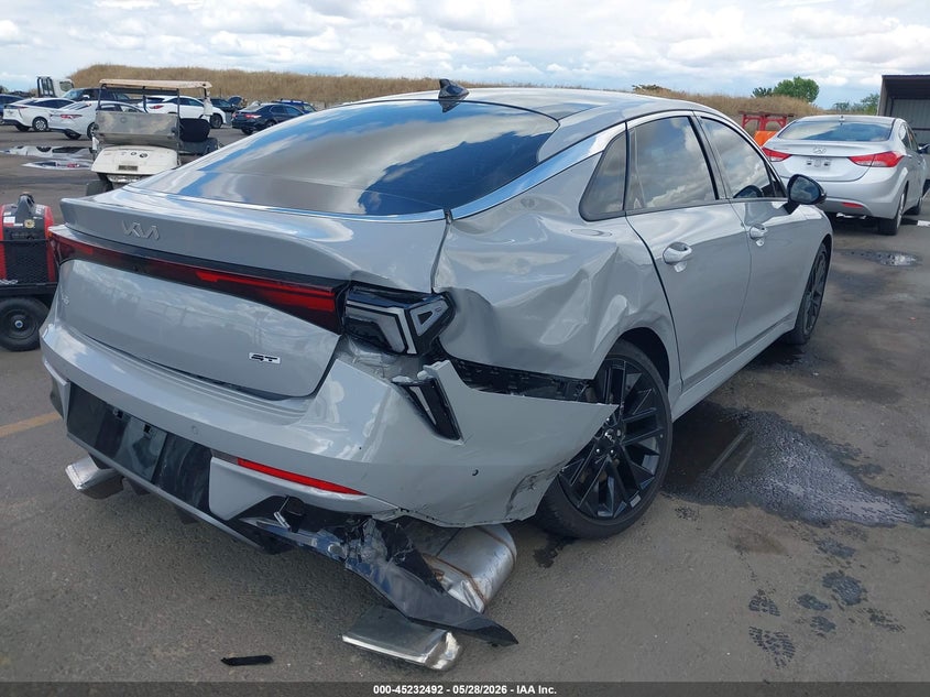 2026 Kia K5 VIN KNAG44J86T5410143 IAAI salvage auction — RIGHT REAR, Salvage Title, sold $11,250 on 2026-07-15 (photo 4)