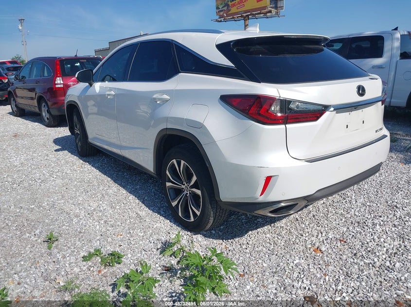 2019 Lexus Rx VIN 2T2BZMCA0KC182202 IAAI salvage auction — HAIL, Clear (Missouri), sold $15,800 on 2026-07-27 (photo 3)