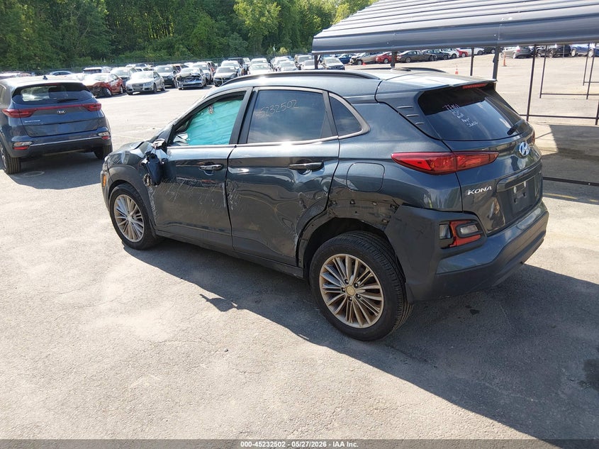 2018 Hyundai Kona VIN KM8K2CAA0JU154564 IAAI salvage auction — LEFT & RIGHT, Salvage (Massachusetts), sold $2,500 on 2026-07-16 (photo 3)