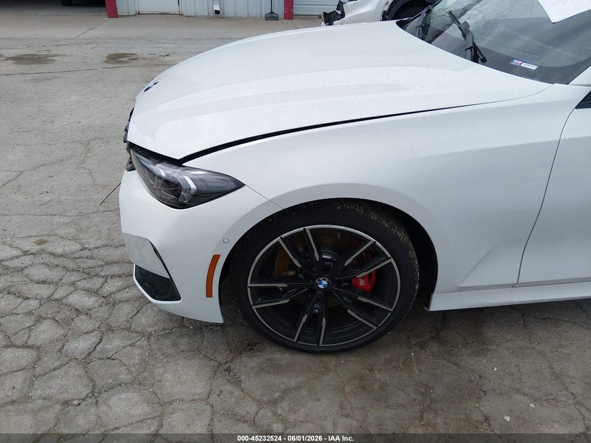 2026 BMW 3er VIN 3MW69FT07T8G35643 IAAI salvage auction — FRONT END, Salvage Title, sold $27,350 on 2026-08-20 (photo 6)