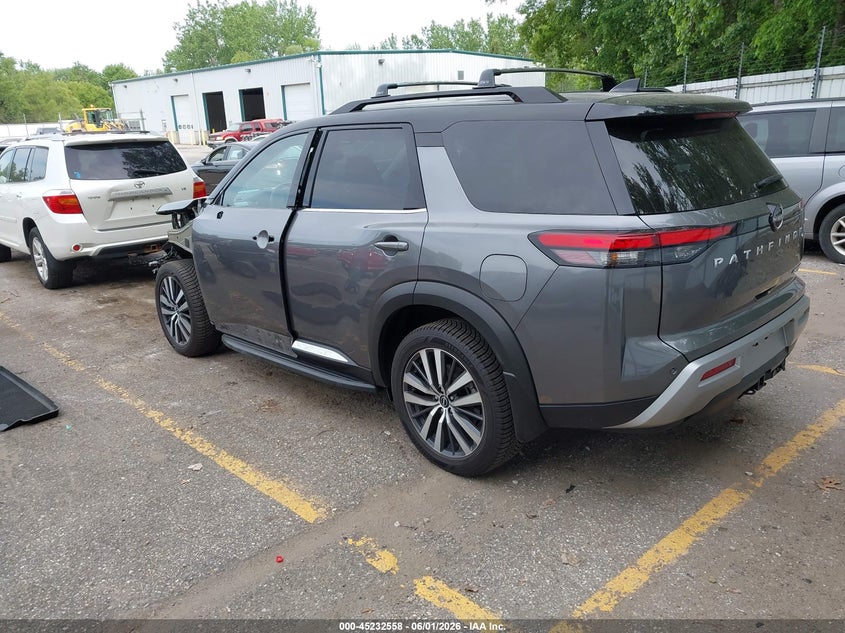 2022 Nissan Pathfinder VIN 5N1DR3DK8NC259373 IAAI salvage auction — FRONT END, Salvage Title, sold $9,700 on 2026-07-09 (photo 3)