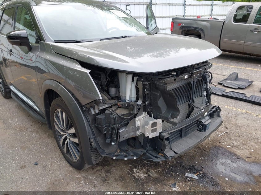 2022 Nissan Pathfinder VIN 5N1DR3DK8NC259373 IAAI salvage auction — FRONT END, Salvage Title, sold $9,700 on 2026-07-09 (photo 6)