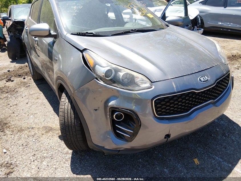 2017 Kia Sportage VIN KNDPMCAC8H7167108 IAAI salvage auction — THEFT, Salvage Title, sold $2,400 on 2026-07-07 (photo 6)