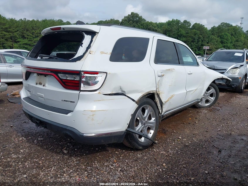 2015 Dodge Durango VIN 1C4RDHDG9FC842652 IAAI salvage auction — RIGHT SIDE, Salvage Title, sold $250 on 2026-07-22 (photo 4)