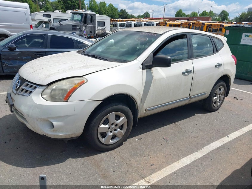 2013 Nissan Rogue VIN JN8AS5MV2DW650831 IAAI salvage auction — NORMAL WEAR, Clear (North Carolina), sold $475 on 2026-07-16 (photo 2)