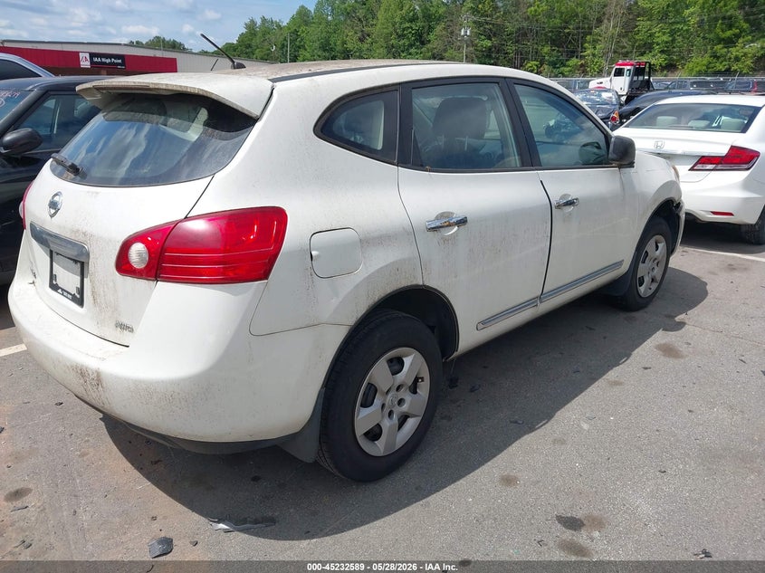 2013 Nissan Rogue VIN JN8AS5MV2DW650831 IAAI salvage auction — NORMAL WEAR, Clear (North Carolina), sold $475 on 2026-07-16 (photo 4)