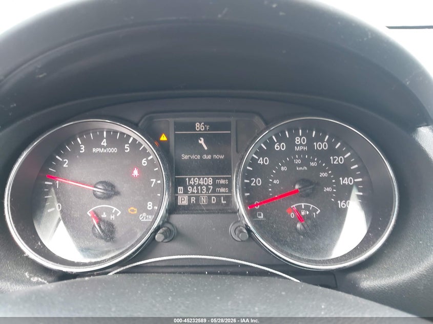 2013 Nissan Rogue VIN JN8AS5MV2DW650831 IAAI salvage auction — NORMAL WEAR, Clear (North Carolina), sold $475 on 2026-07-16 (photo 7)