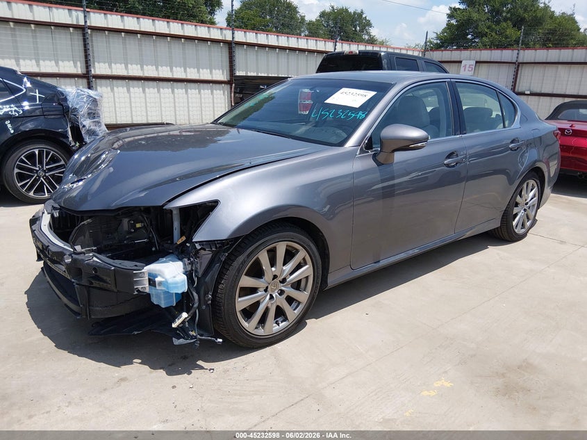 2015 Lexus Gs VIN JTHBE1BL4FA019806 IAAI salvage auction — FRONT END, Original (Texas), sold $7,150 on 2026-07-28 (photo 2)