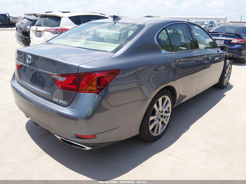2015 Lexus Gs VIN JTHBE1BL4FA019806 IAAI salvage auction — FRONT END, Original (Texas), sold $7,150 on 2026-07-28 (photo 4)