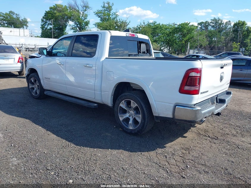 2022 Ram 1500 VIN 1C6SRFJT4NN381007 IAAI salvage auction — FRONT & REAR, Salvage Title, sold $13,600 on 2026-07-20 (photo 3)