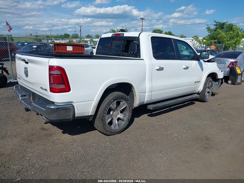 2022 Ram 1500 VIN 1C6SRFJT4NN381007 IAAI salvage auction — FRONT & REAR, Salvage Title, sold $13,600 on 2026-07-20 (photo 4)