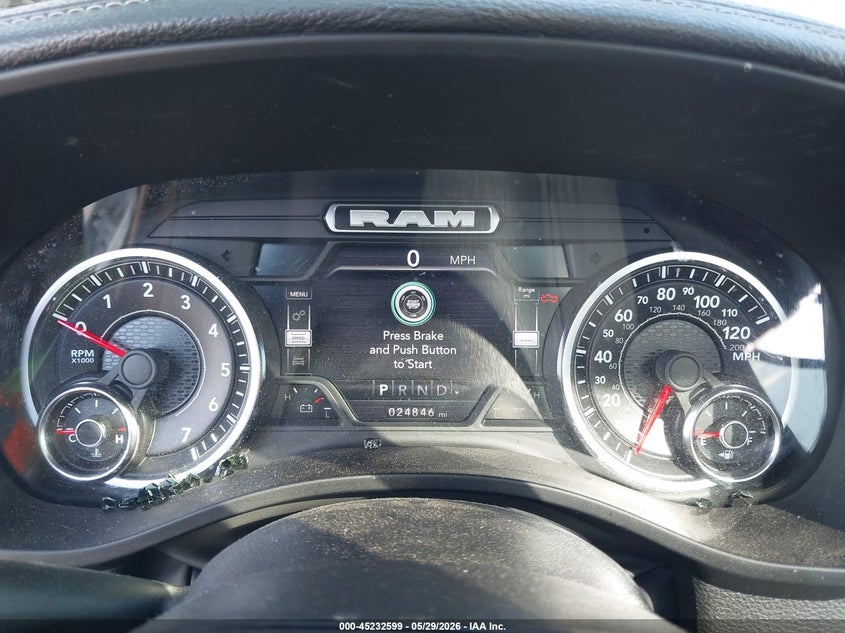 2022 Ram 1500 VIN 1C6SRFJT4NN381007 IAAI salvage auction — FRONT & REAR, Salvage Title, sold $13,600 on 2026-07-20 (photo 7)