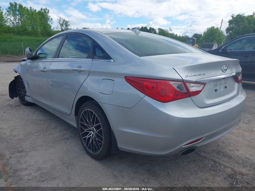 2013 Hyundai Sonata VIN 5NPEC4AC0DH809701 IAAI salvage auction — FRONT END, Salvage Title, sold $50 on 2026-07-23 (photo 3)