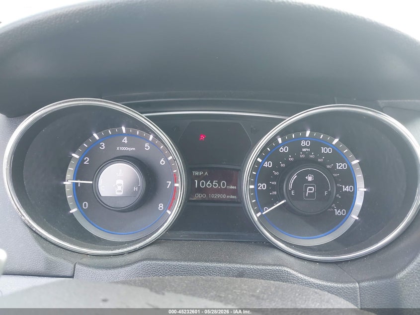 2013 Hyundai Sonata VIN 5NPEC4AC0DH809701 IAAI salvage auction — FRONT END, Salvage Title, sold $50 on 2026-07-23 (photo 7)