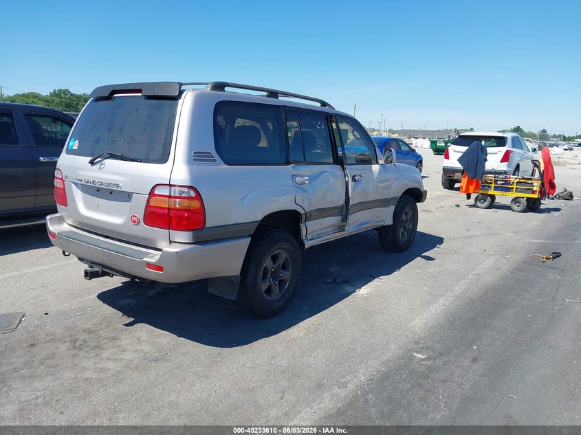 2000 Toyota Land cruiser VIN JT3HT05J6Y0086216 IAAI salvage auction — LEFT & RIGHT, Salvage (Missouri), sold $3,450 on 2026-07-14 (photo 4)