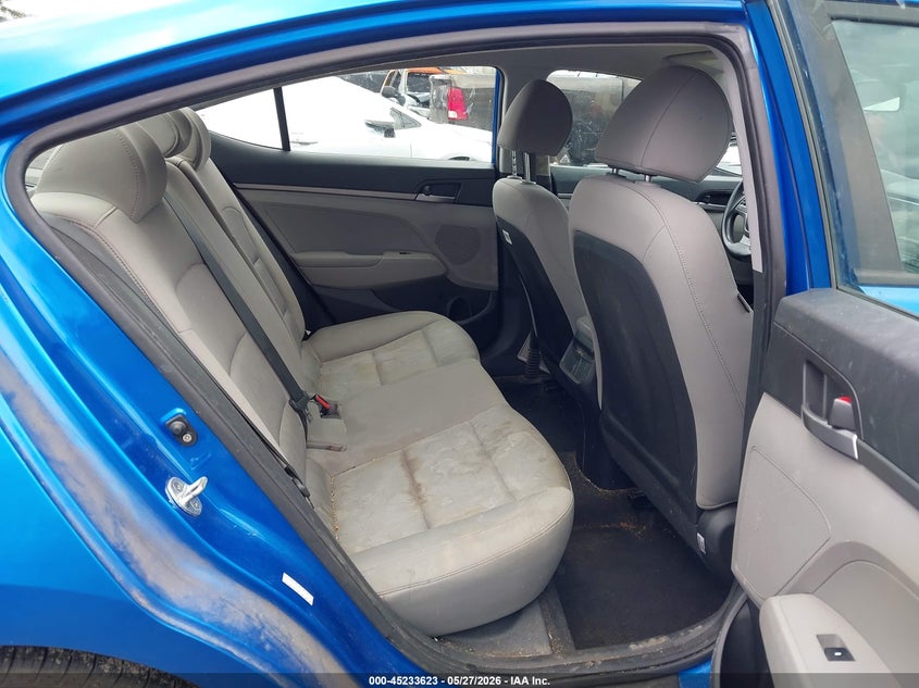 2017 Hyundai Elantra VIN KMHD74LF7HU418236 IAAI salvage auction — FRONT & REAR, Salvage (Hawaii), sold $375 on 2026-07-28 (photo 8)