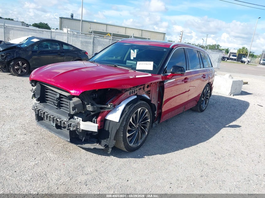 2020 Lincoln Aviator VIN 5LM5J7XCXLGL11659 IAAI salvage auction — FRONT END, Rebuildable (Florida), sold $8,975 on 2026-07-28 (photo 2)