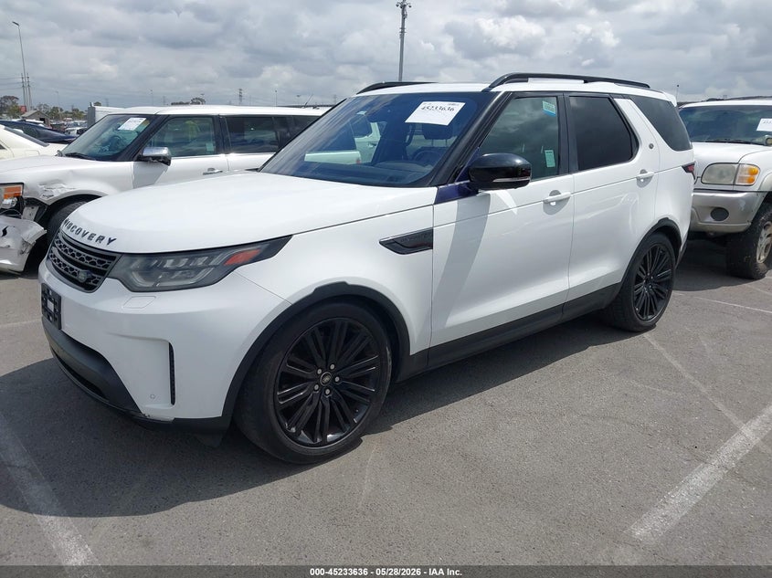 2017 Land rover Discovery VIN SALRRBBV4HA044230 IAAI salvage auction — SIDE, Clear - Dealer Only (California), sold $5,600 on 2026-07-09 (photo 2)