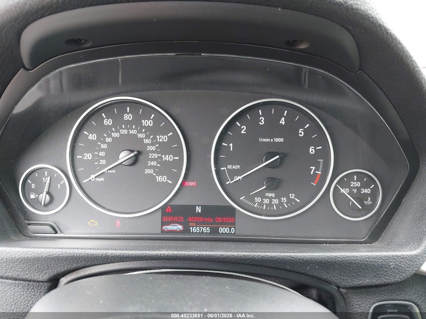 2013 BMW 3er VIN WBA3B5C56DF597957 IAAI salvage auction — NORMAL WEAR, Clear (Idaho), sold $500 on 2026-07-14 (photo 7)