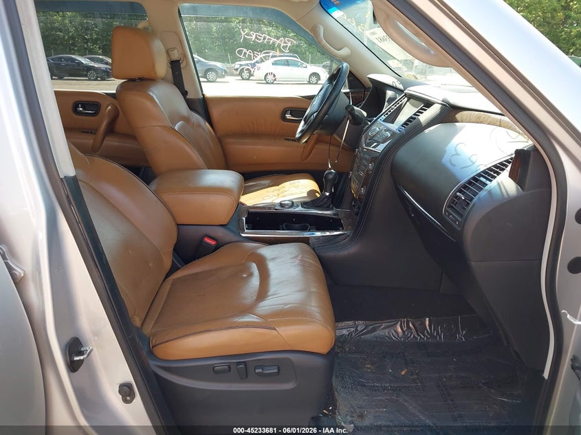 2017 Nissan Armada VIN JN8AY2NE9H9708126 IAAI salvage auction — FRONT END, Salvage Title, sold $5,950 on 2026-07-15 (photo 5)