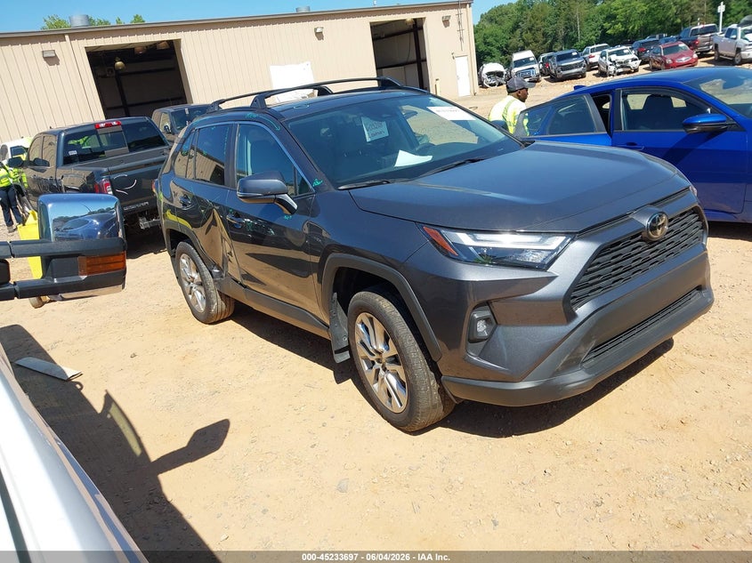 2025 Toyota Rav 4 VIN 2T3C1RFV5SC311053 IAAI salvage auction — SIDE, Salvage Title, sold $14,700 on 2026-07-31 (photo 1)