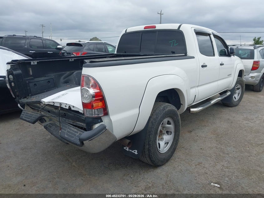 2011 Toyota Tacoma VIN 3TMMU4FN4BM030604 IAAI salvage auction — REAR END, Salvage (California), sold $5,700 on 2026-07-09 (photo 4)