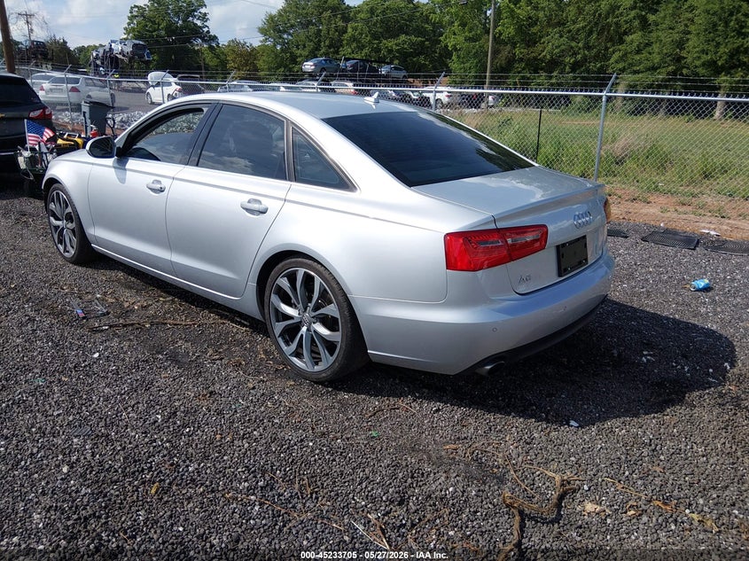 2014 Audi A6 VIN WAUGFAFC6EN059579 IAAI salvage auction — FRONT END, Salvage Title, sold $2,000 on 2026-07-14 (photo 3)