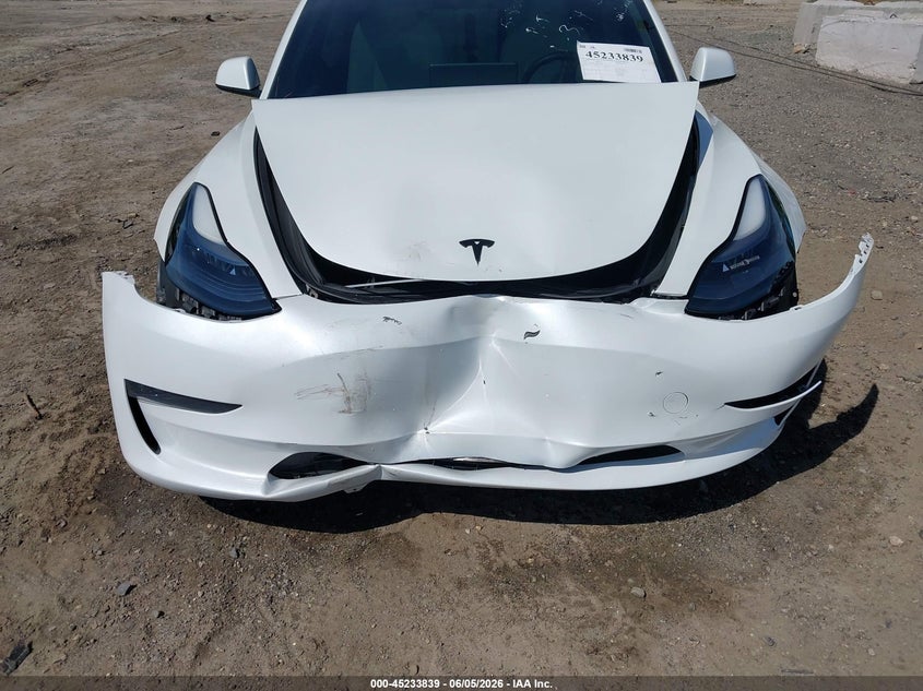 2023 Tesla Model 3 VIN 5YJ3E1EA0PF563194 IAAI salvage auction — FRONT END, Salvage Title, sold $8,100 on 2026-07-11 (photo 6)