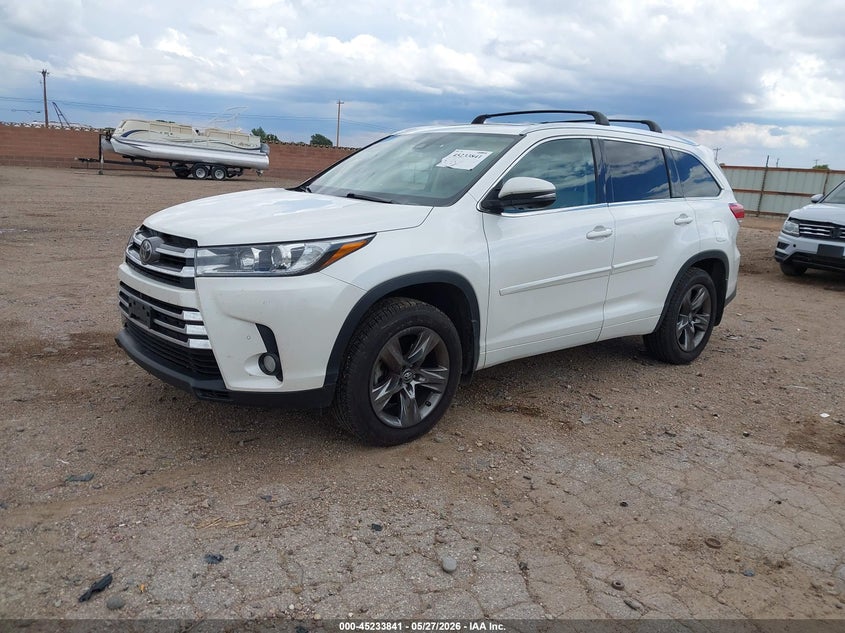 2017 Toyota Highlander VIN 5TDDZRFH8HS359856 IAAI salvage auction — SIDE, Original (Texas), sold $10,600 on 2026-07-26 (photo 2)