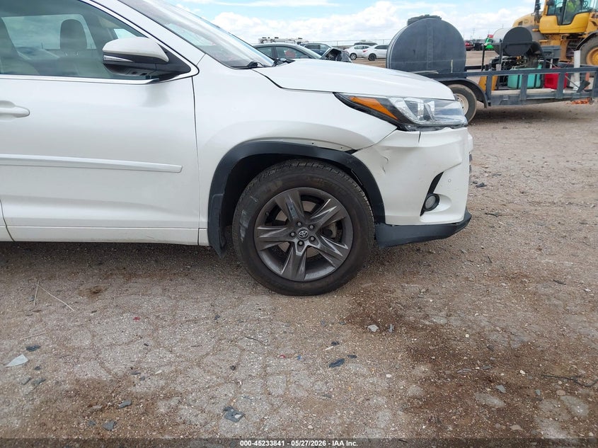 2017 Toyota Highlander VIN 5TDDZRFH8HS359856 IAAI salvage auction — SIDE, Original (Texas), sold $10,600 on 2026-07-26 (photo 6)