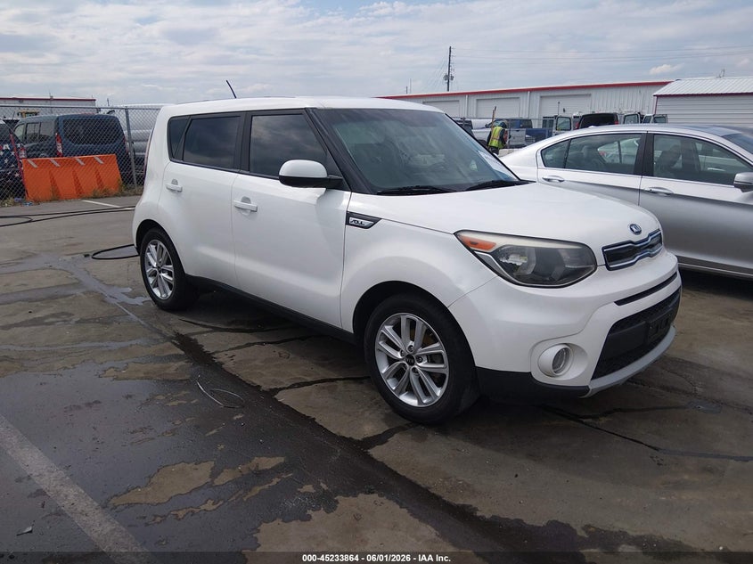 2019 Kia Soul VIN KNDJP3A52K7696706 IAAI salvage auction — LEFT SIDE, Salvage Title, sold $25 on 2026-07-29 (photo 1)