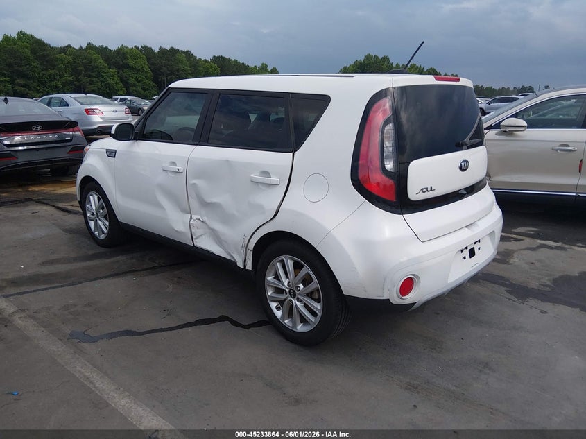 2019 Kia Soul VIN KNDJP3A52K7696706 IAAI salvage auction — LEFT SIDE, Salvage Title, sold $25 on 2026-07-29 (photo 3)