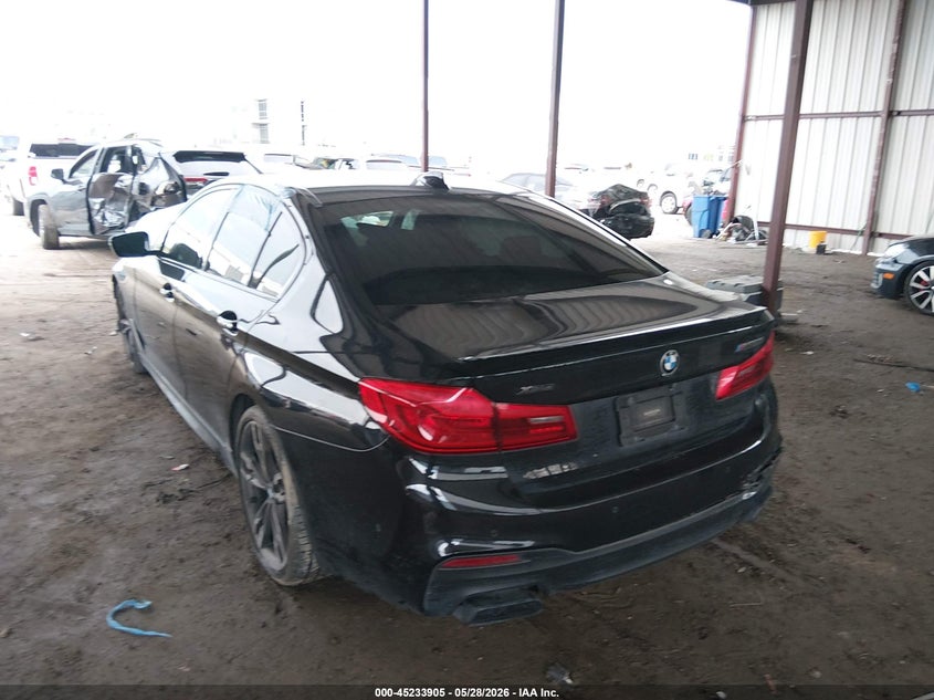 2018 BMW 5er VIN WBAJB9C58JB286922 IAAI salvage auction — FRONT END, Salvage Title, sold $3,800 on 2026-07-21 (photo 3)