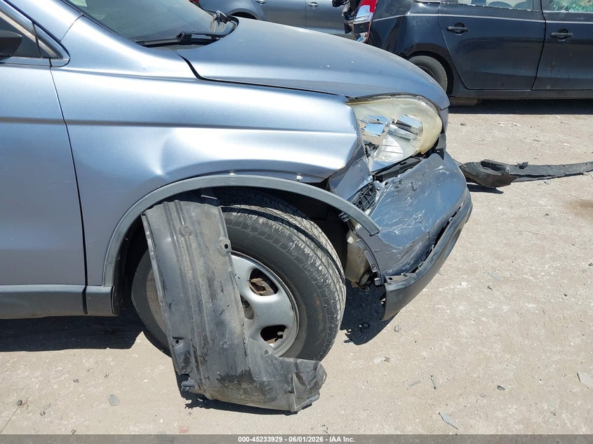 2009 Honda Cr-v VIN JHLRE48359C002274 IAAI salvage auction — RIGHT FRONT, Original (Texas), sold $1,750 on 2026-07-21 (photo 6)