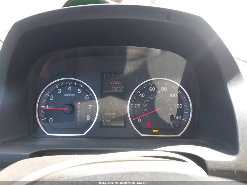 2009 Honda Cr-v VIN JHLRE48359C002274 IAAI salvage auction — RIGHT FRONT, Original (Texas), sold $1,750 on 2026-07-21 (photo 7)