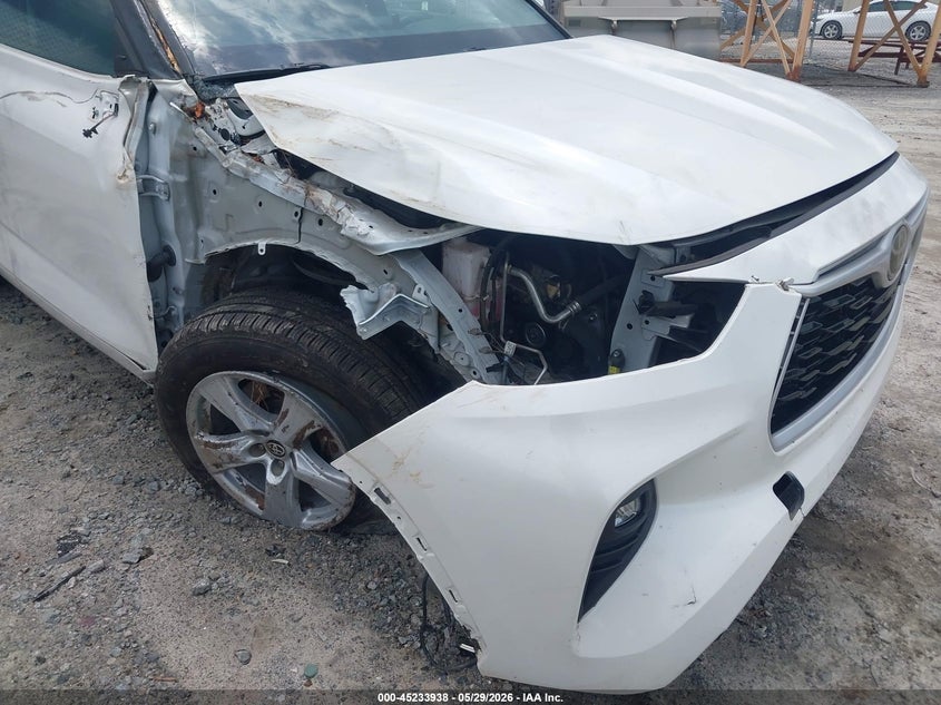 2021 Toyota Highlander VIN 5TDZZRAH1MS033565 IAAI salvage auction — RIGHT FRONT, Salvage (Georgia), sold $13,000 on 2026-07-10 (photo 6)