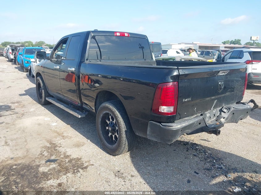 2014 Ram 1500 VIN 1C6RR6FT8ES237243 IAAI salvage auction — REAR END, Salvage Title, sold $1,550 on 2026-07-22 (photo 3)