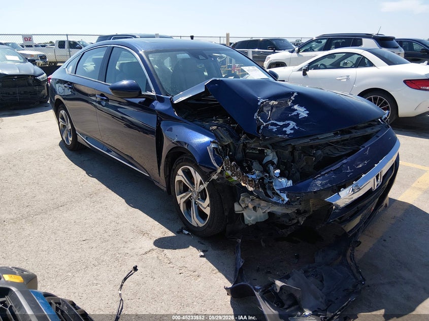 2019 Honda Accord VIN 1HGCV1F43KA032647 IAAI salvage auction — FRONT END, Salvage Title, sold $2,200 on 2026-07-23 (photo 1)