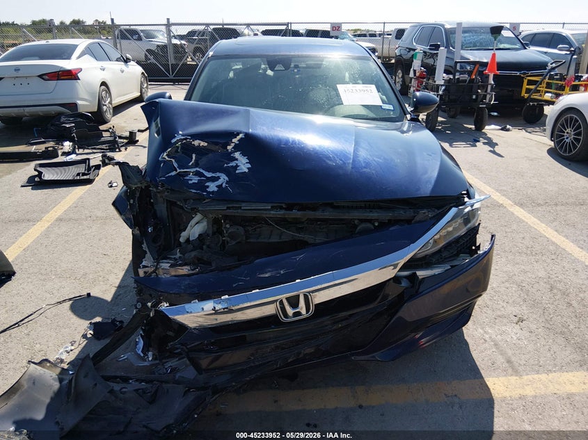 2019 Honda Accord VIN 1HGCV1F43KA032647 IAAI salvage auction — FRONT END, Salvage Title, sold $2,200 on 2026-07-23 (photo 6)
