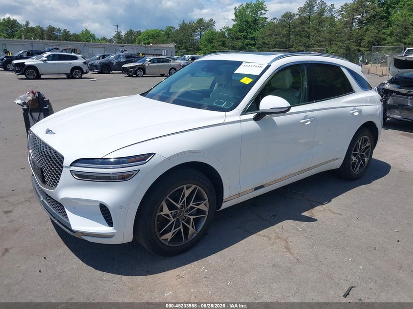 2022 Genesis Gv70 VIN KMUMADTB7NU069560 IAAI salvage auction — WATER/FLOOD, Salvage Title, sold $7,200 on 2026-07-25 (photo 2)