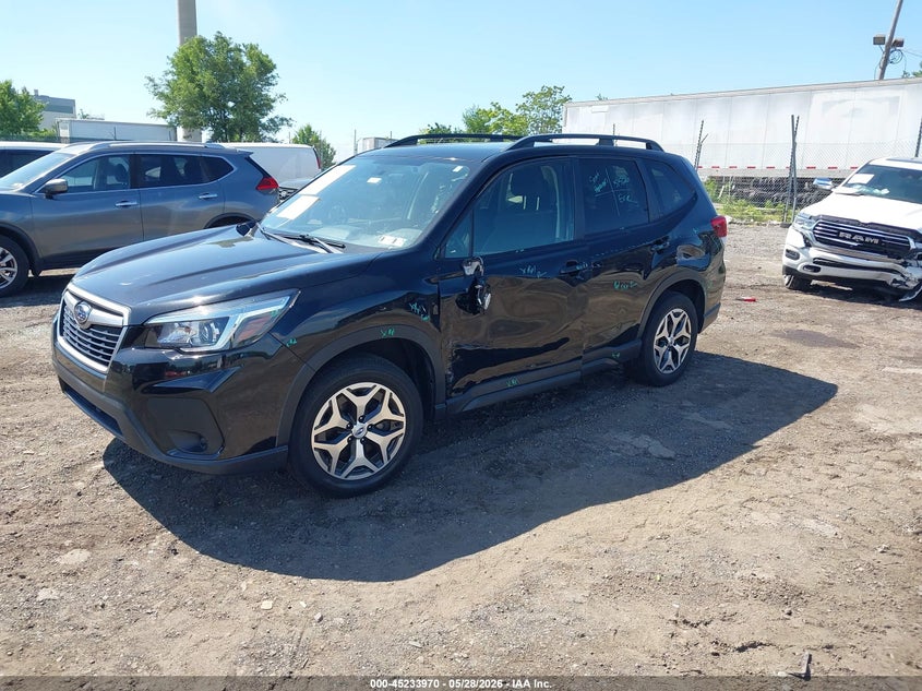 2019 Subaru Forester VIN JF2SKAEC6KH407676 IAAI salvage auction — LEFT SIDE, Salvage Title, sold $5,700 on 2026-07-10 (photo 2)