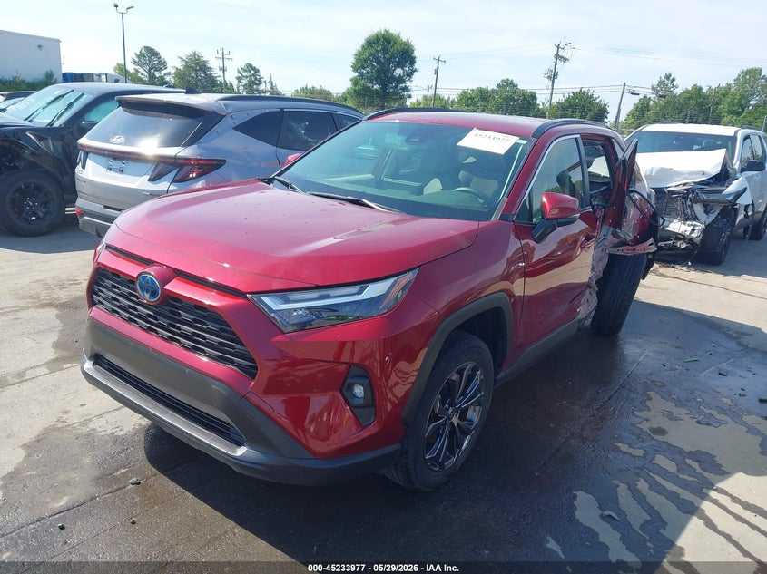 2023 Toyota Rav 4 VIN JTMB6RFV5PD091784 IAAI salvage auction — LEFT SIDE, Salvage (North Carolina), sold $9,800 on 2026-07-29 (photo 2)