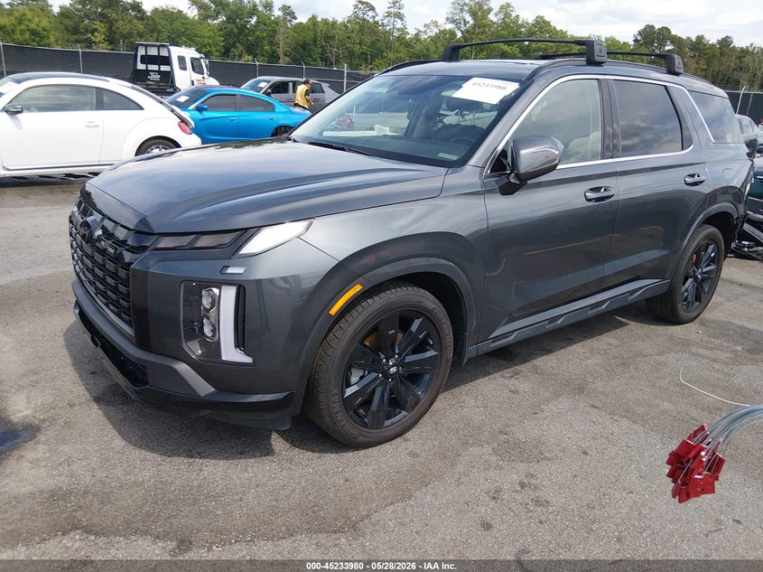 2023 Hyundai Palisade VIN KM8R3DGE5PU559355 IAAI salvage auction — REAR END, Salvage Title, sold $12,050 on 2026-07-08 (photo 2)
