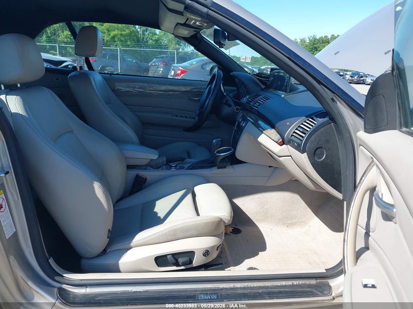 2009 BMW 1er VIN WBAUN93529VK40260 IAAI salvage auction — FRONT END, Clear (Virginia), sold $950 on 2026-07-20 (photo 5)
