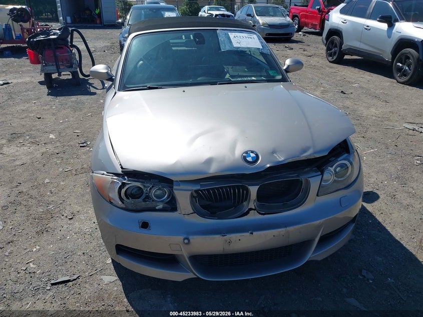 2009 BMW 1er VIN WBAUN93529VK40260 IAAI salvage auction — FRONT END, Clear (Virginia), sold $950 on 2026-07-20 (photo 6)
