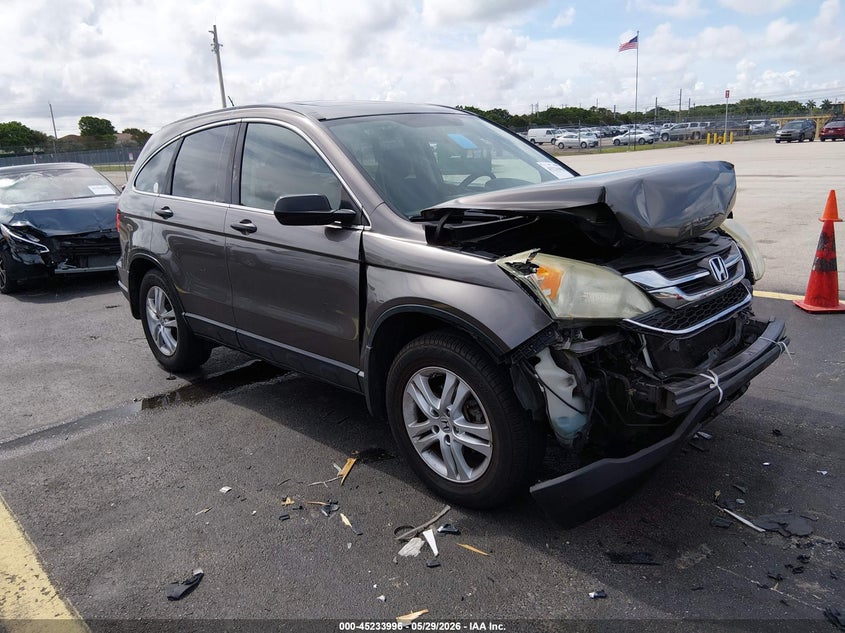 2011 Honda Cr-v VIN 3CZRE3H52BG702145 IAAI salvage auction — FRONT END, Rebuildable (Florida), sold $1,450 on 2026-07-05 (photo 1)