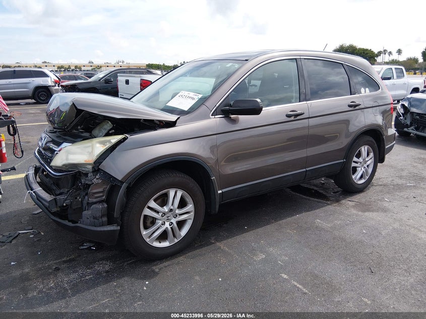 2011 Honda Cr-v VIN 3CZRE3H52BG702145 IAAI salvage auction — FRONT END, Rebuildable (Florida), sold $1,450 on 2026-07-05 (photo 2)